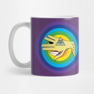 It is watching Mug